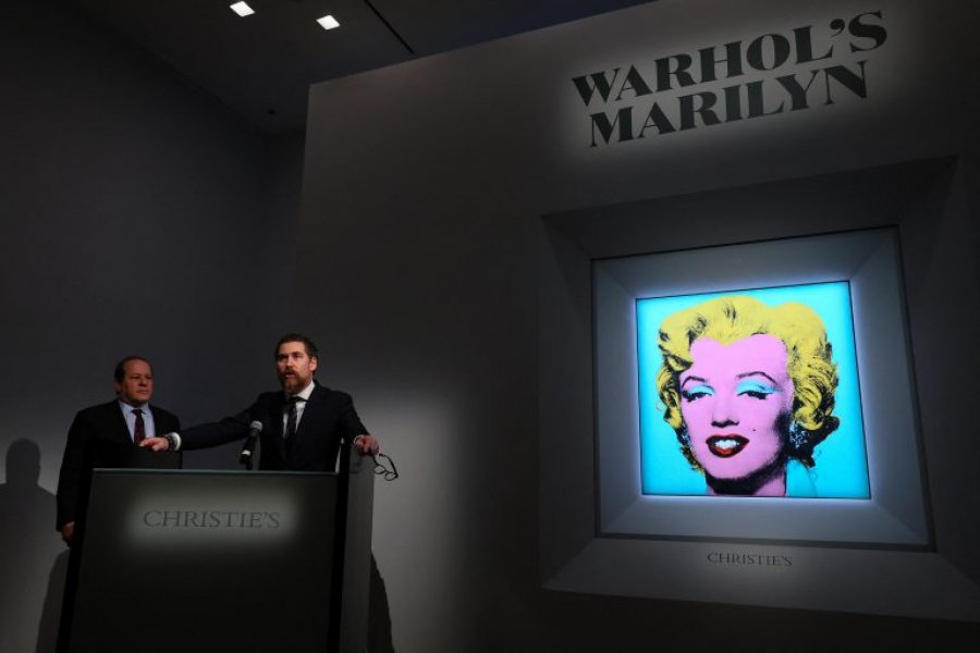 Portreti i Marilyn Monroe shitet me vlerë 200 milionë dollarë