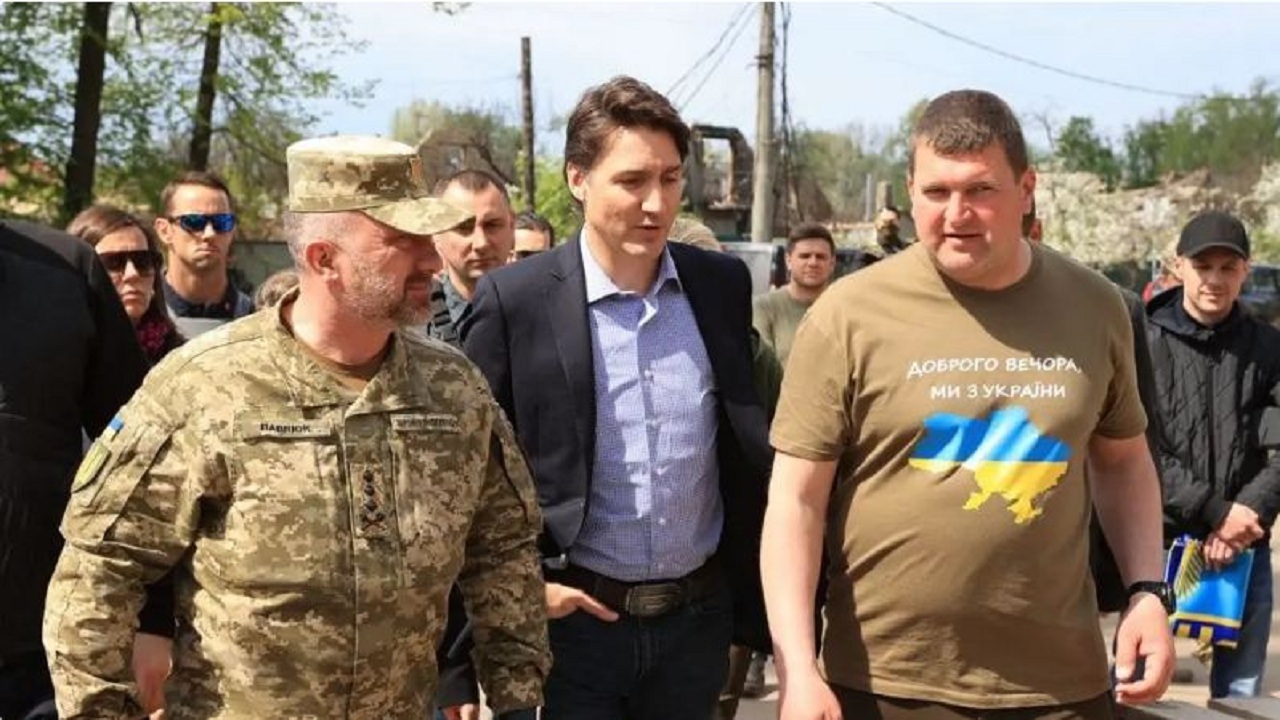 Kryeministri kanadez Trudeau, vizitë të papritur në Ukrainë