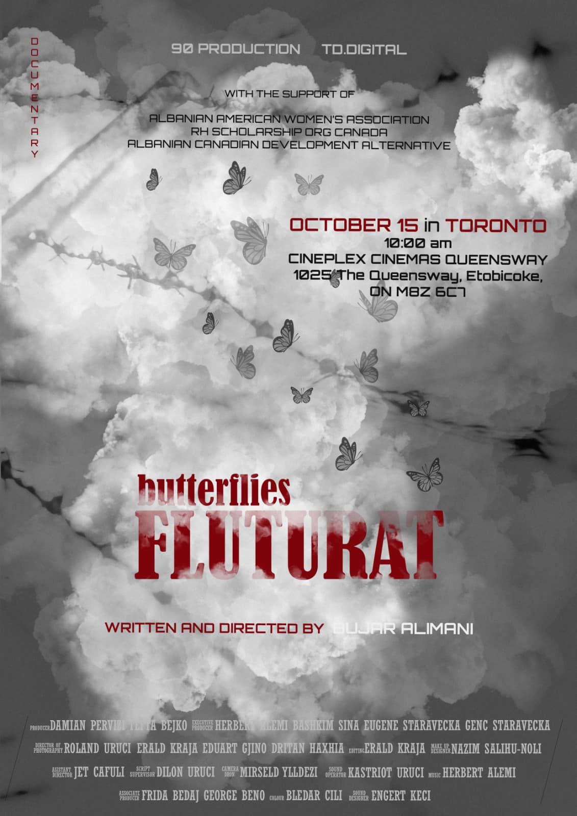 Regjisori Bujar Alimani sjell “Fluturat” në Toronto
