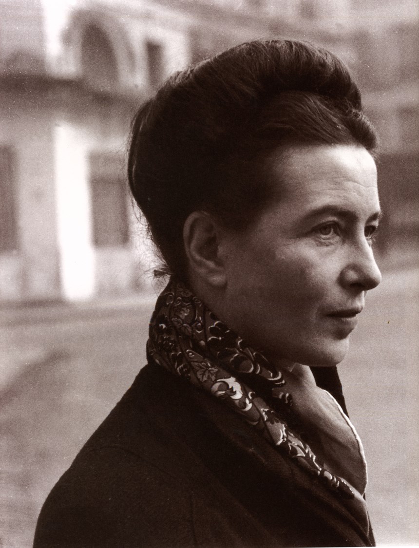 Një fotografi për Simone de Beauvoir – Nga Luan Rama