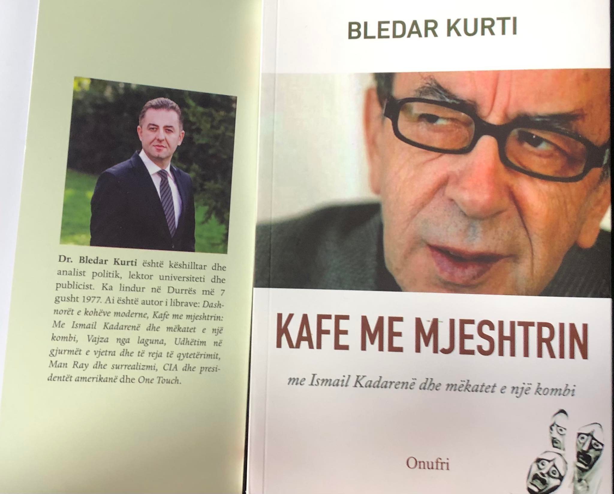Kafe me Ismail Kadarenë –  Nga Dr. Bledar Kurti (87-vjetori i lindjes së shkrimtarit)