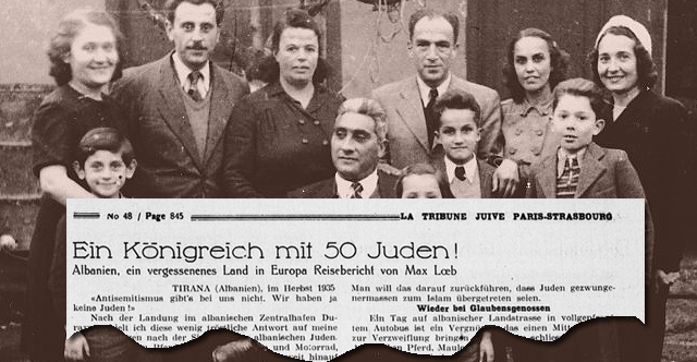 Gazetari gjerman: Shqipëria, një mbretëri me 50 hebrenj!
