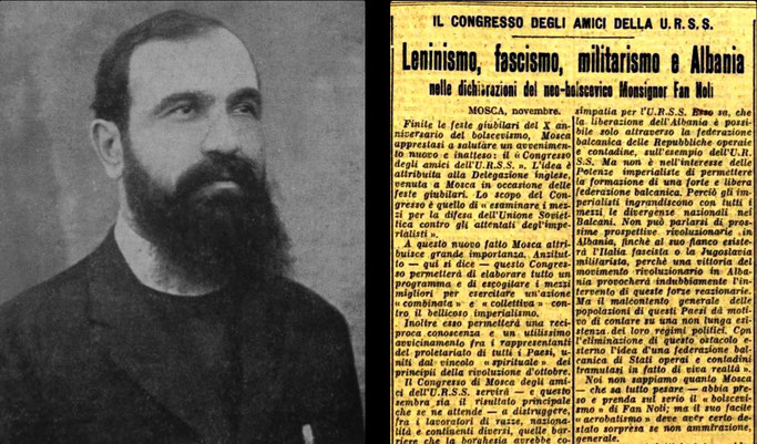 (1927) / Leninizmi, fashizmi, militarizmi dhe Shqipëria në deklaratat e neobolshevikut imzot Fan Noli në Moskë