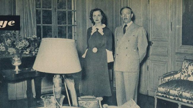 (1939)/ Fotografitë dhe intervista ekskluzive me mbretin Zog dhe mbretëreshën Geraldinë në kështjellën e La Maye