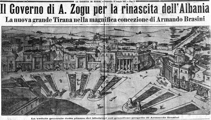 (1927) / Biseda ekskluzive me Armando Brasinin, arkitektin e Tiranës së Re të zgjedhur nga Ahmet Zogu