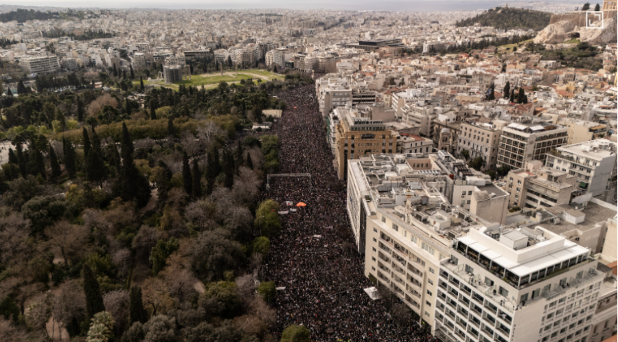 Kronologjia e protestave të sotme në Greqi