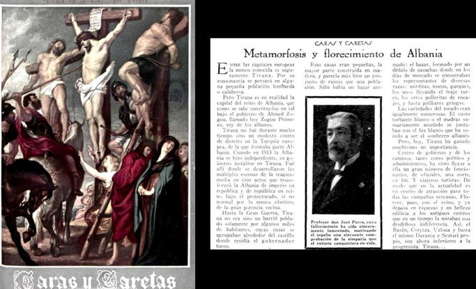 Revista argjentinase (1930) / Metamorfoza dhe lulëzimi i Tiranës, kryeqytetit të Shqipërisë