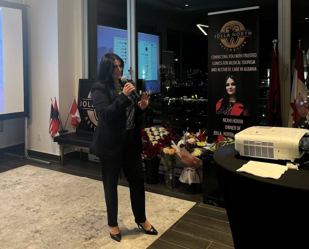 JOLLA NORTH AESTHETICS nis rrugëtimin: një urë e re Montreal–Tiranë për estetikën dhe turizmin dentar