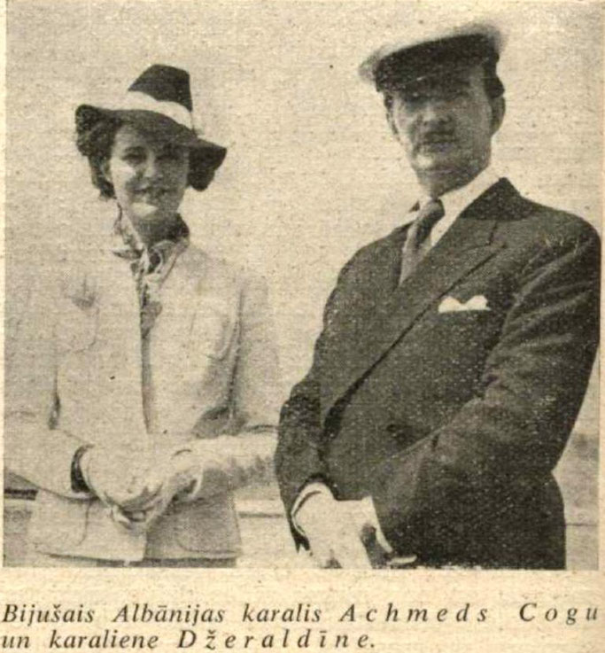 1939/ Mbreti Zog përballë shtypit letonez : “Vendi juaj, Letonia, është ndër shtetet më moderne të botës nga pikëpamja administrative…”