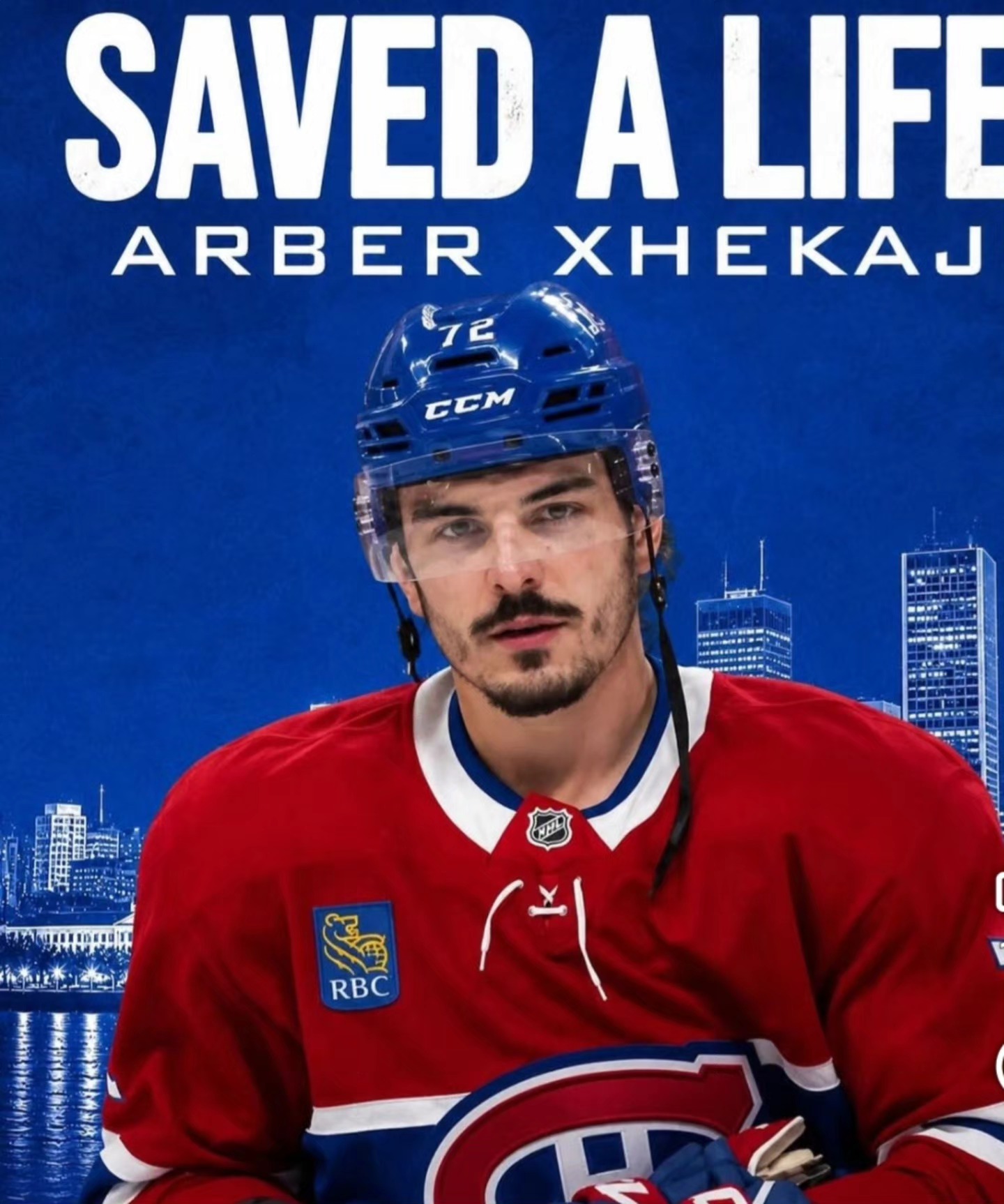 Arbër Xhekaj shpëton një jetë në Montreal: “Heroi” i Canadiens tregoi zemrën e tij jashtë akullit