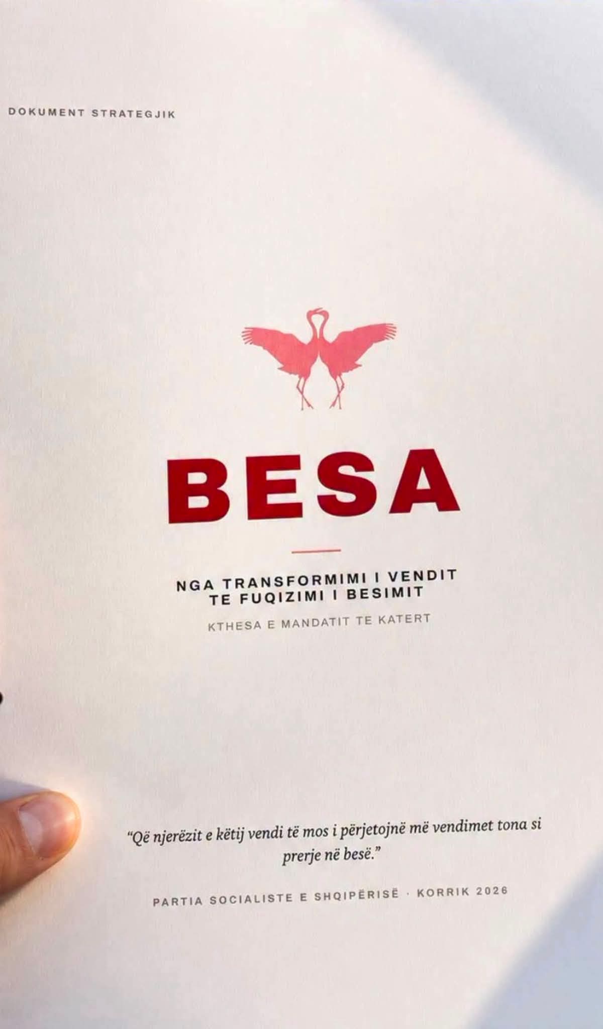 A ke besë? Po institucione?  “Është qeverisja, or budall” – Nga Lutfi Dervishi