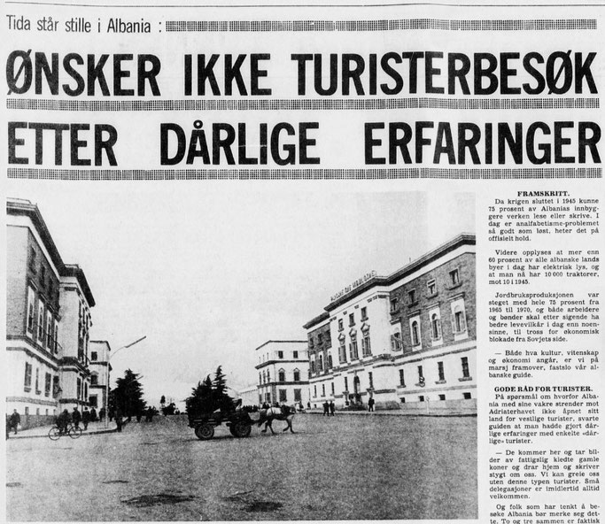 Shqipëria e izoluar në sytë e Herbert Schmitt : “Tirana, Enver Hoxha dhe turistët e huaj…”