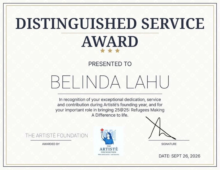Nga 25@25 te vlerësimi i Artistè: Belinda Lahu nderohet për kontributin në vitin themelues